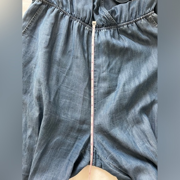 Anthropologie En Crème Jumpsuit Tencel Size L - Picture 11 of 13